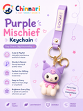 Purple Mischief Keychain