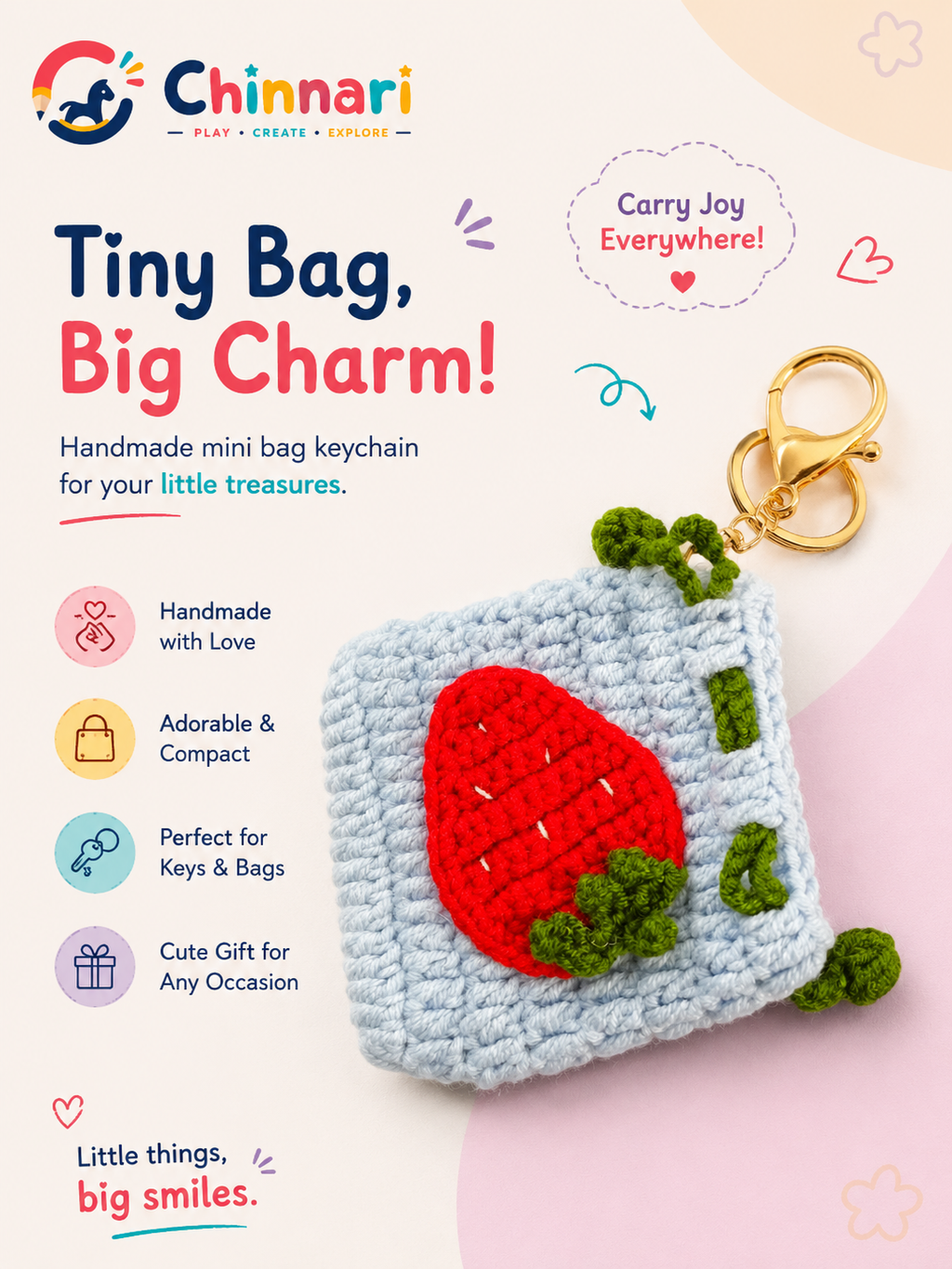 Mini Bag Keychain