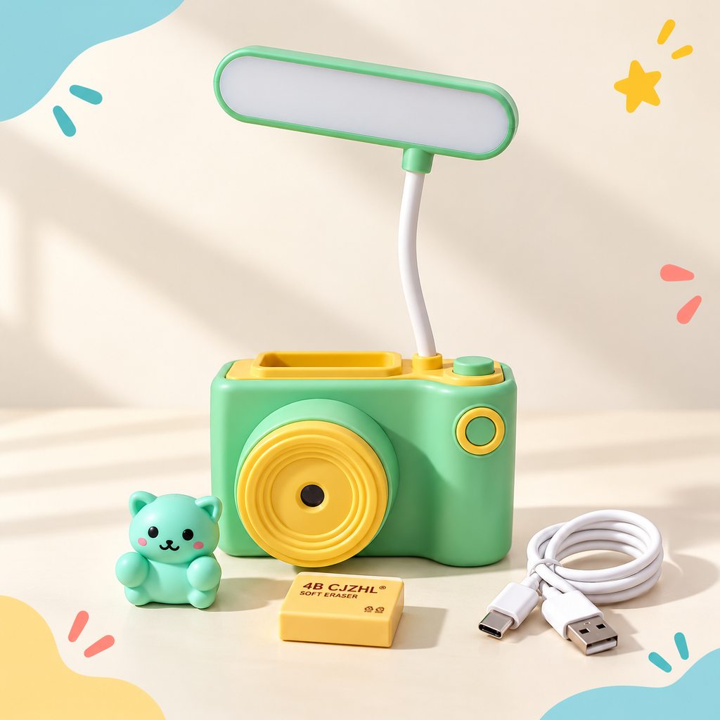 Camera Desk Lamp