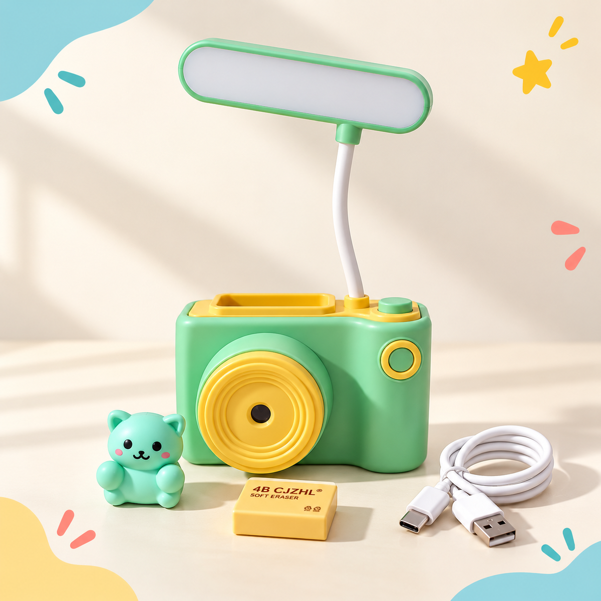 Camera Desk Lamp