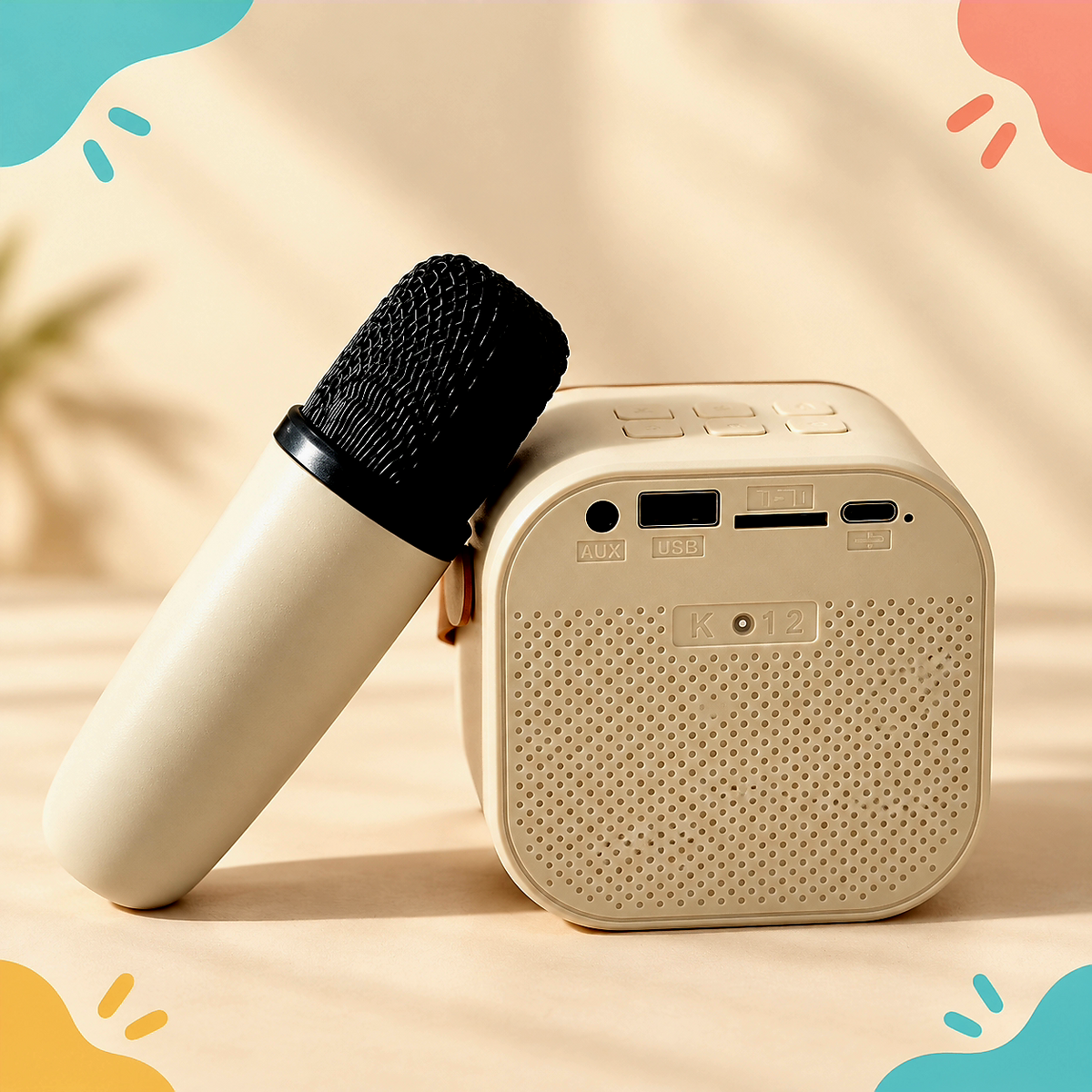 Karaoke Microphone & Speaker
