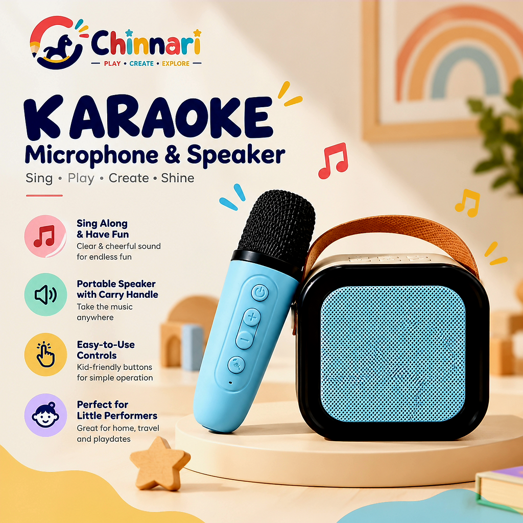 Karaoke Microphone & Speaker